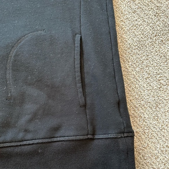 Adidas Black Pocket Sweatshirt, Men's Size SMALL - Picture 2 of 5